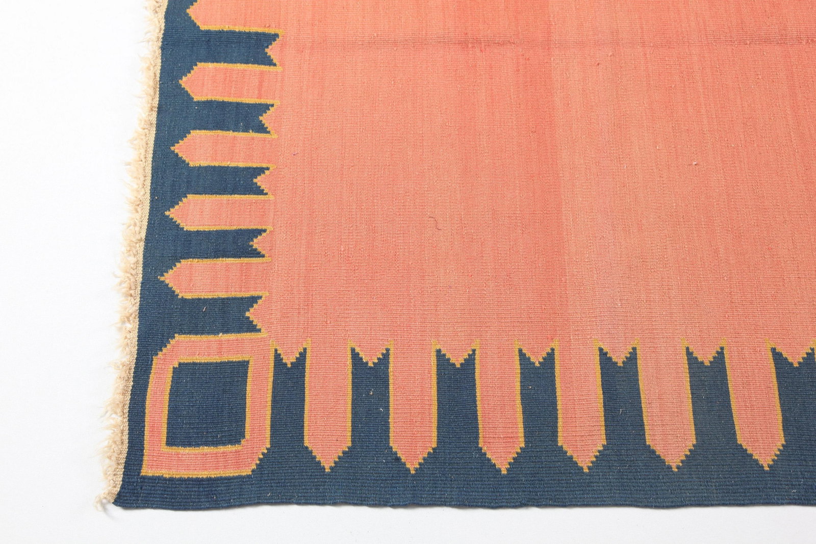 Handmade Flatweave Modern Oushak Kilim - 5