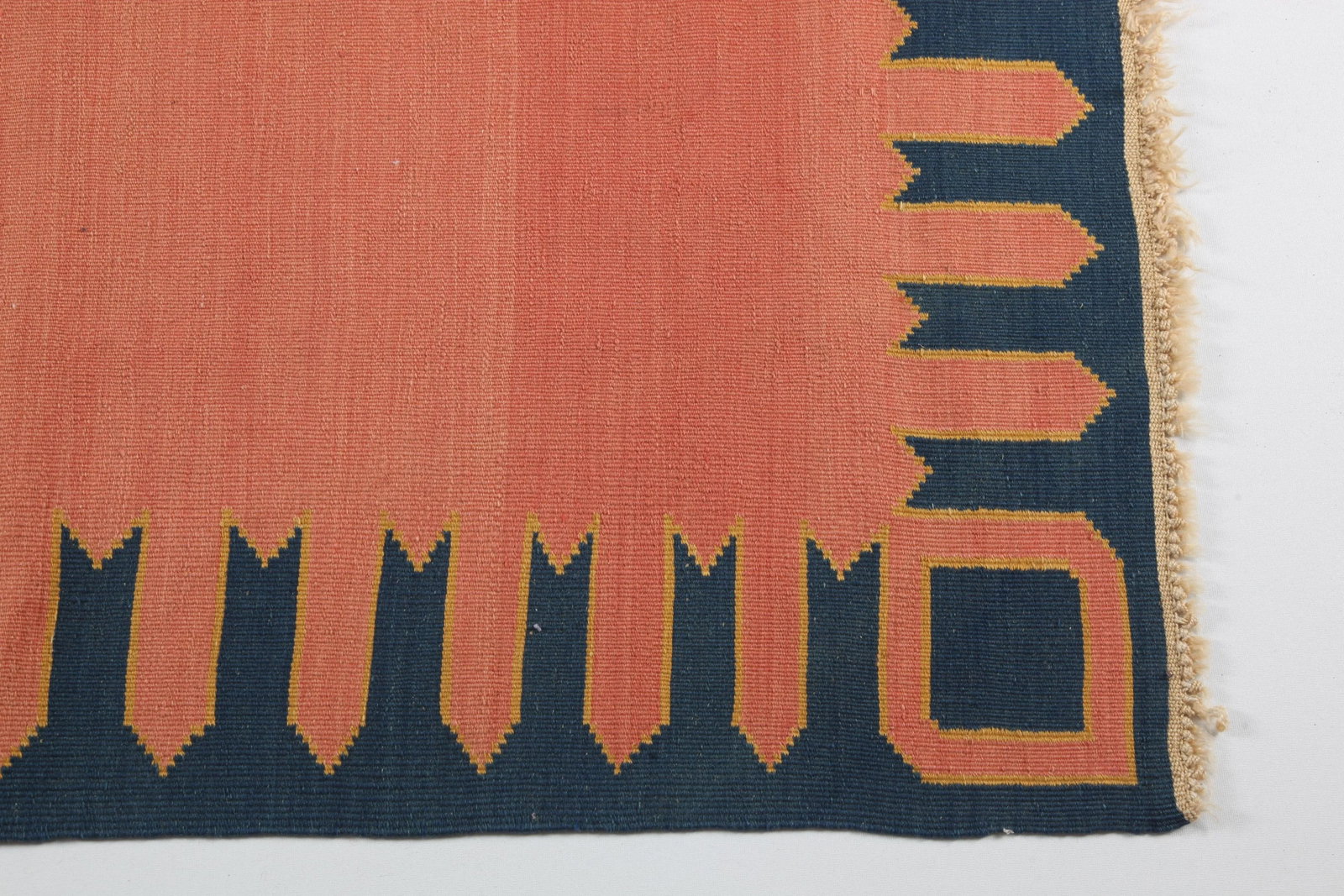 Handmade Flatweave Modern Oushak Kilim - 6