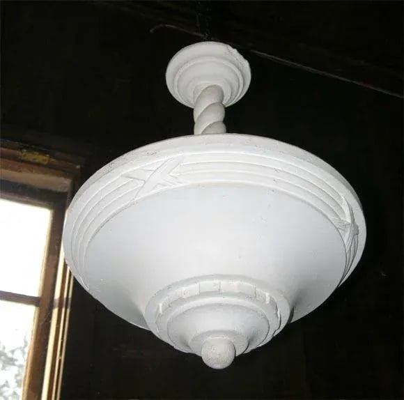 French Plaster Ceiling Uplight - 3