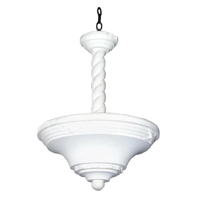 French Plaster Ceiling Uplight - 9