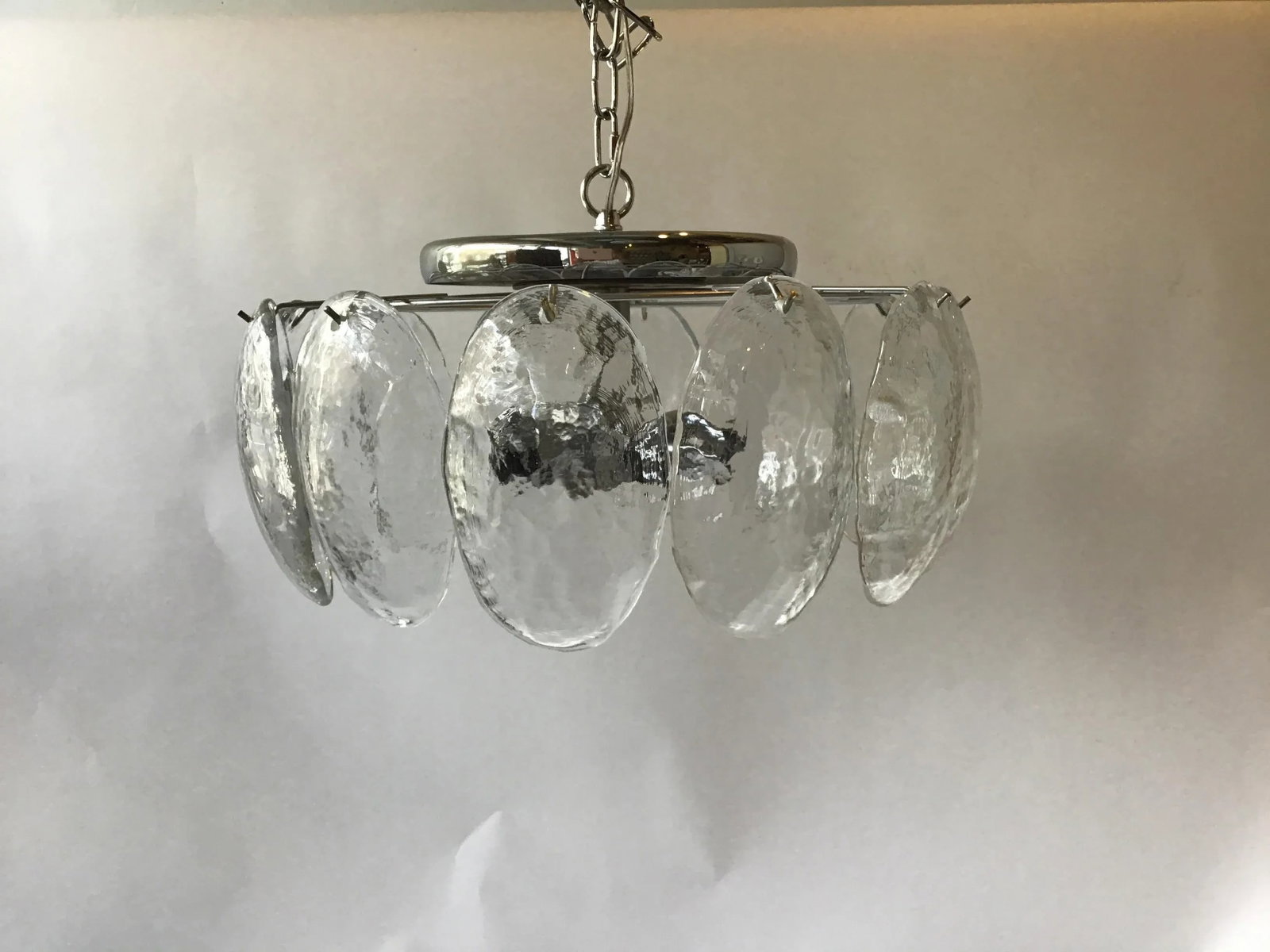 1970s Mazzega Glass Chandelier - 2