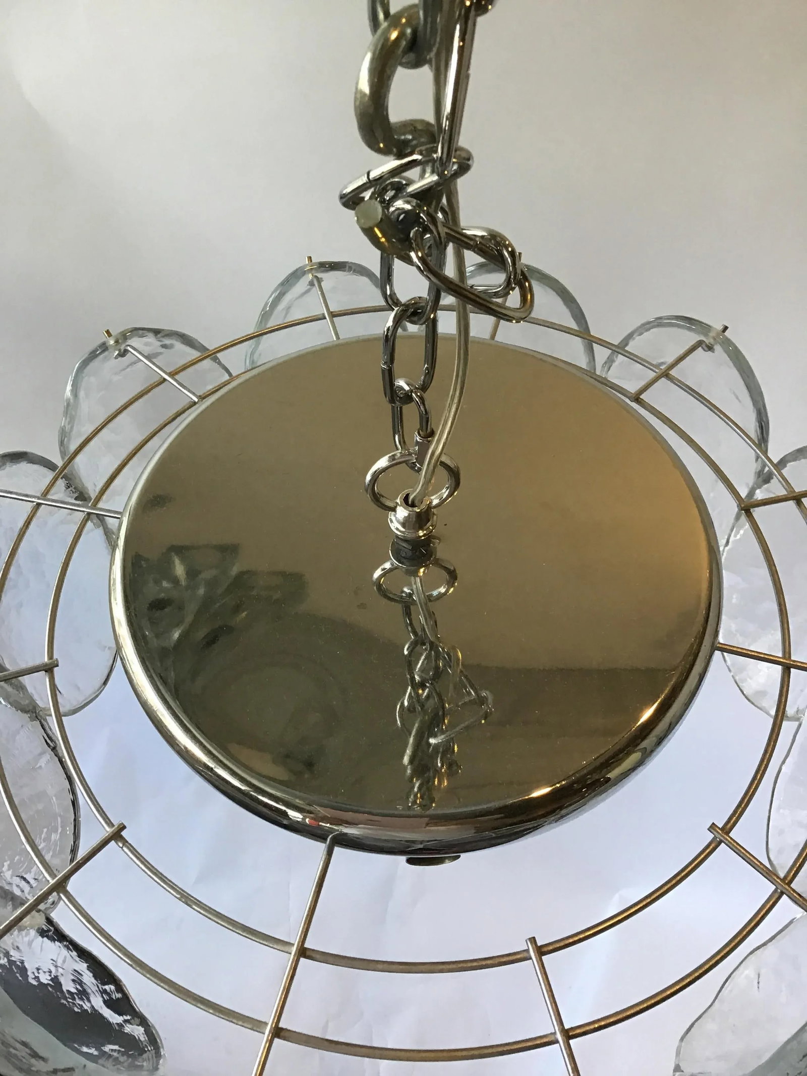 1970s Mazzega Glass Chandelier - 5