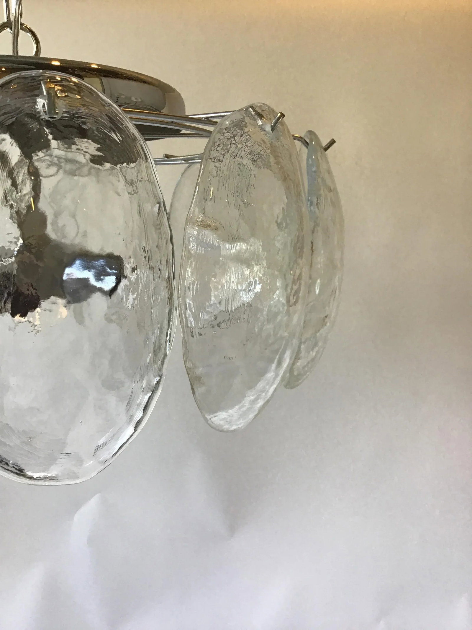 1970s Mazzega Glass Chandelier - 6
