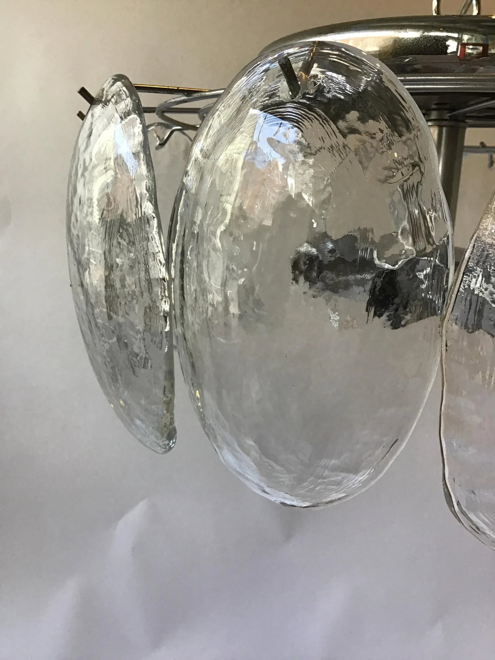 1970s Mazzega Glass Chandelier - 7