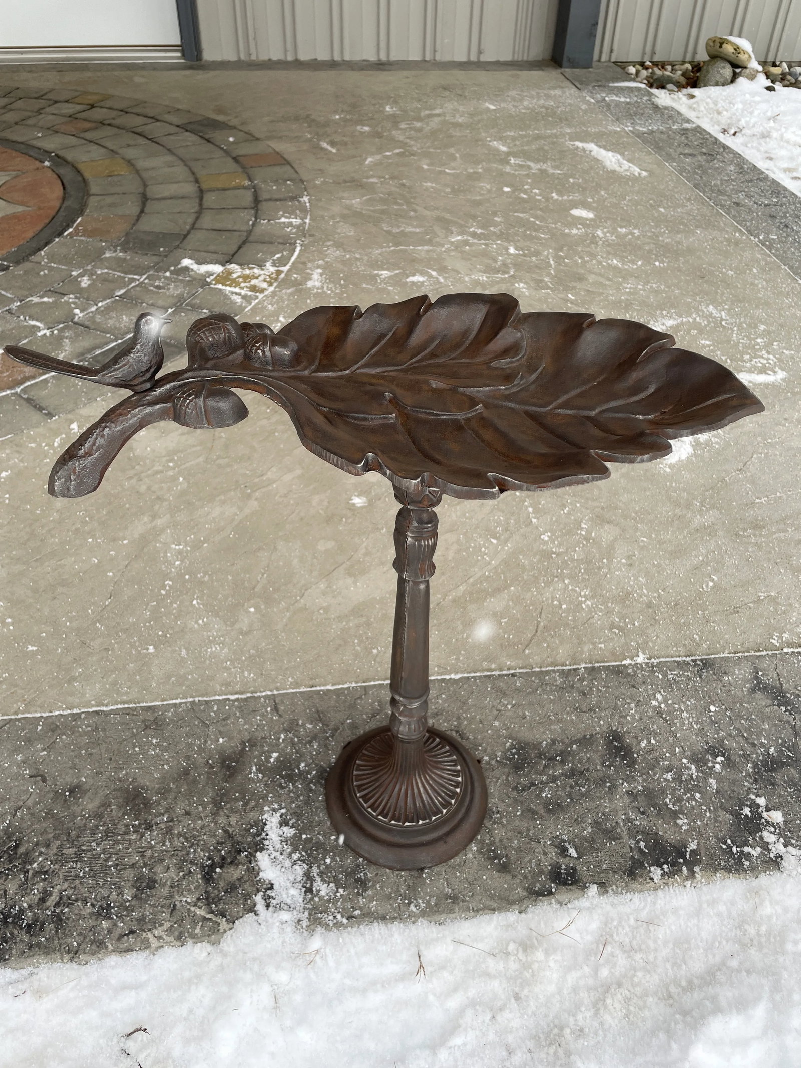 Cast Iron Birdbath - 2