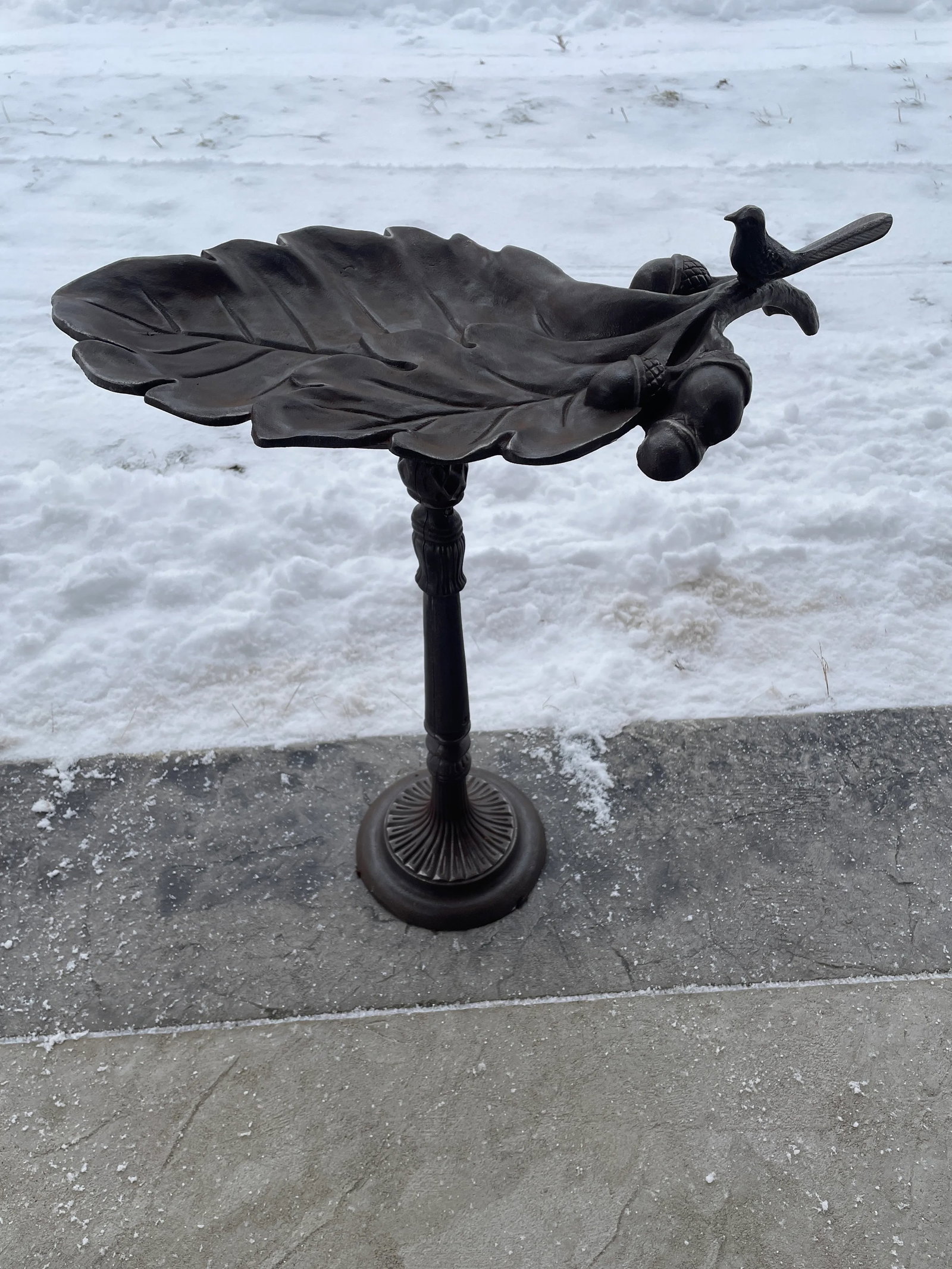 Cast Iron Birdbath - 3