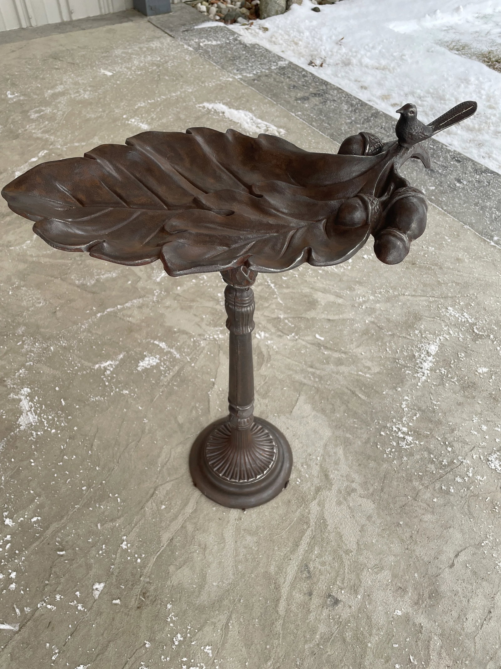 Cast Iron Birdbath - 6