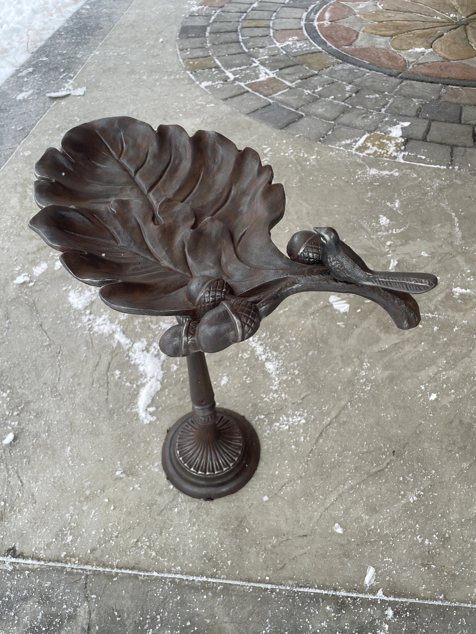 Cast Iron Birdbath - 7