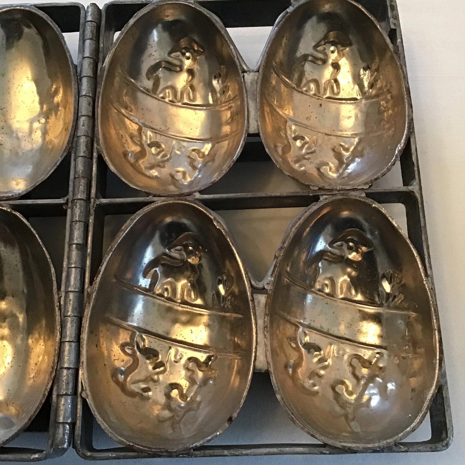 1930's Easter Egg Chocolate Mold - 3