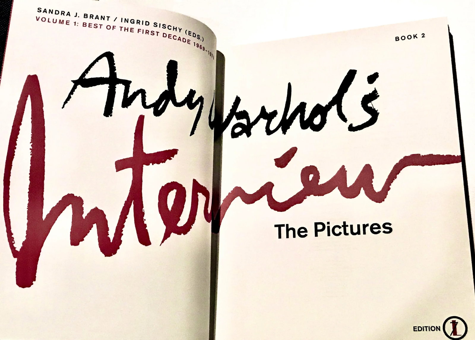 Andy Warhol's Interview Volume 1: Best Is the First Decade 1969-1979 Book 2 the Pictures by Sandra J - 5