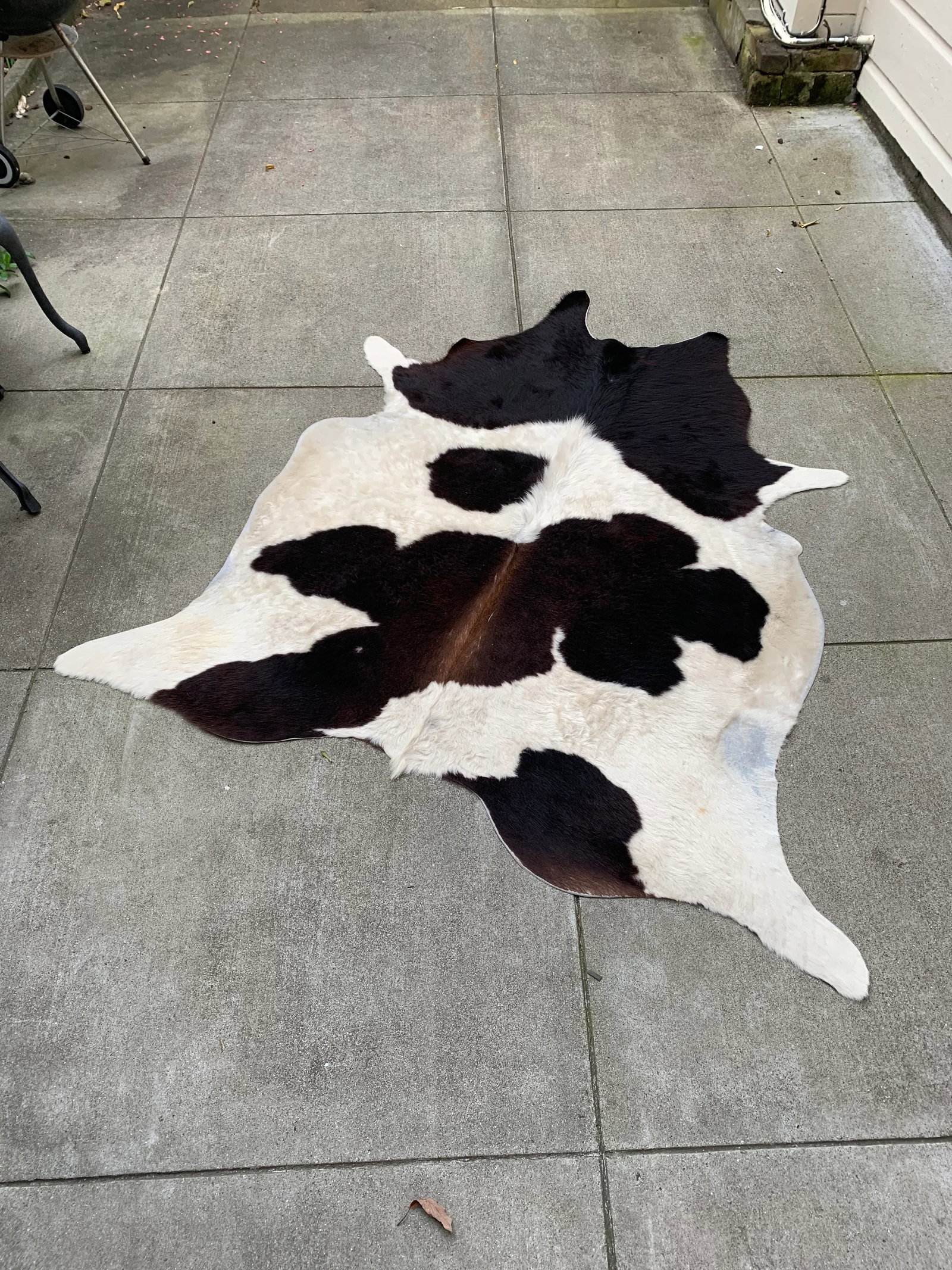 Black and White Cowhide - 5'4'' * 14'2'' - 5