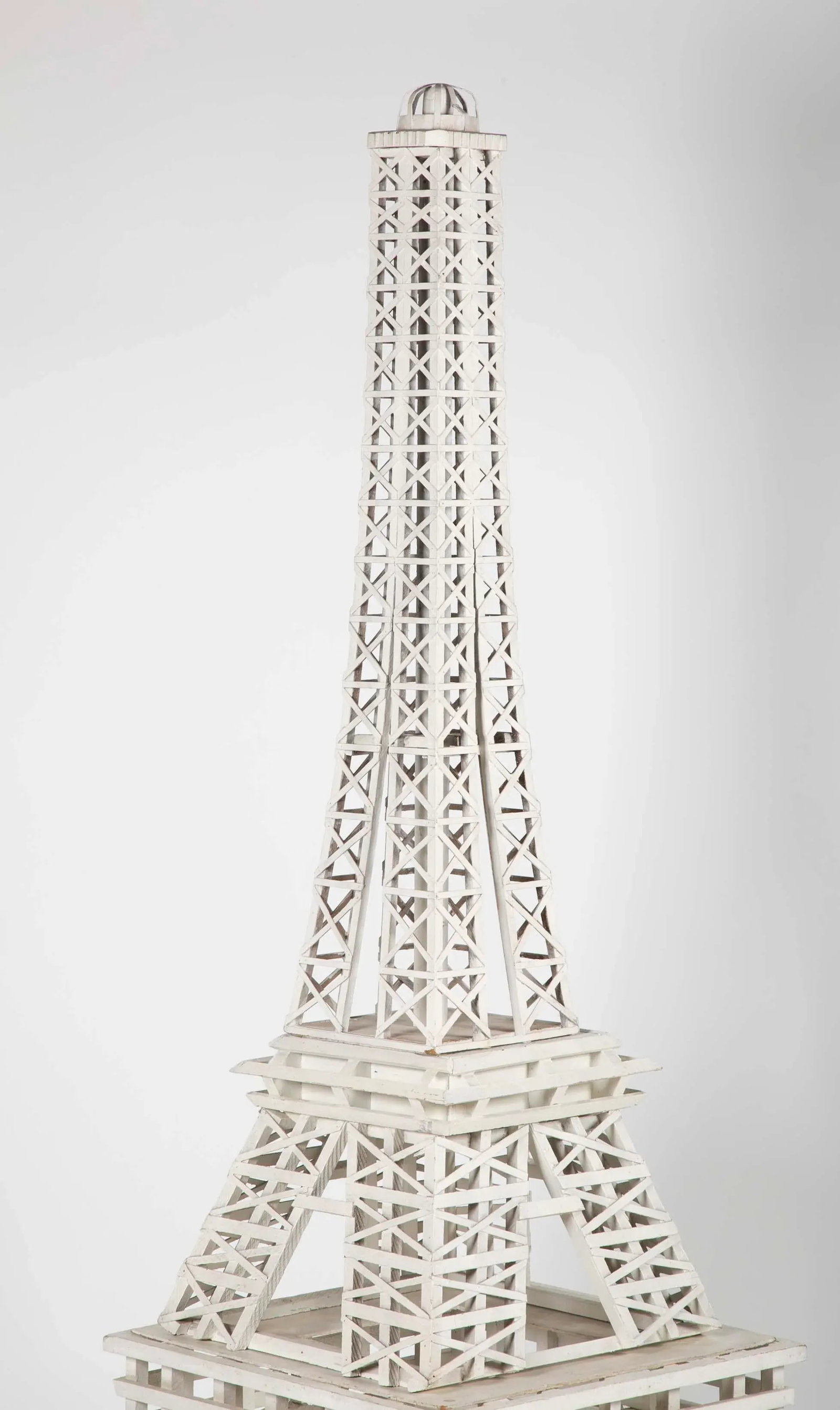 1950s Handmade Eiffel Tower Folk Art - 5