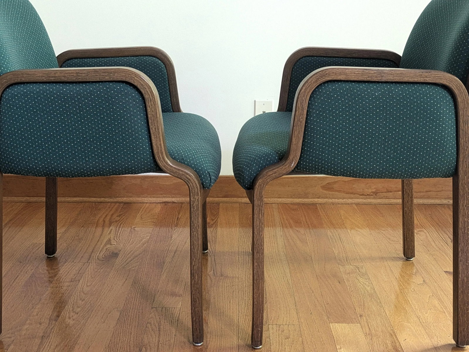 Thonet Bentwood Arm Chairs - A Pair - 10