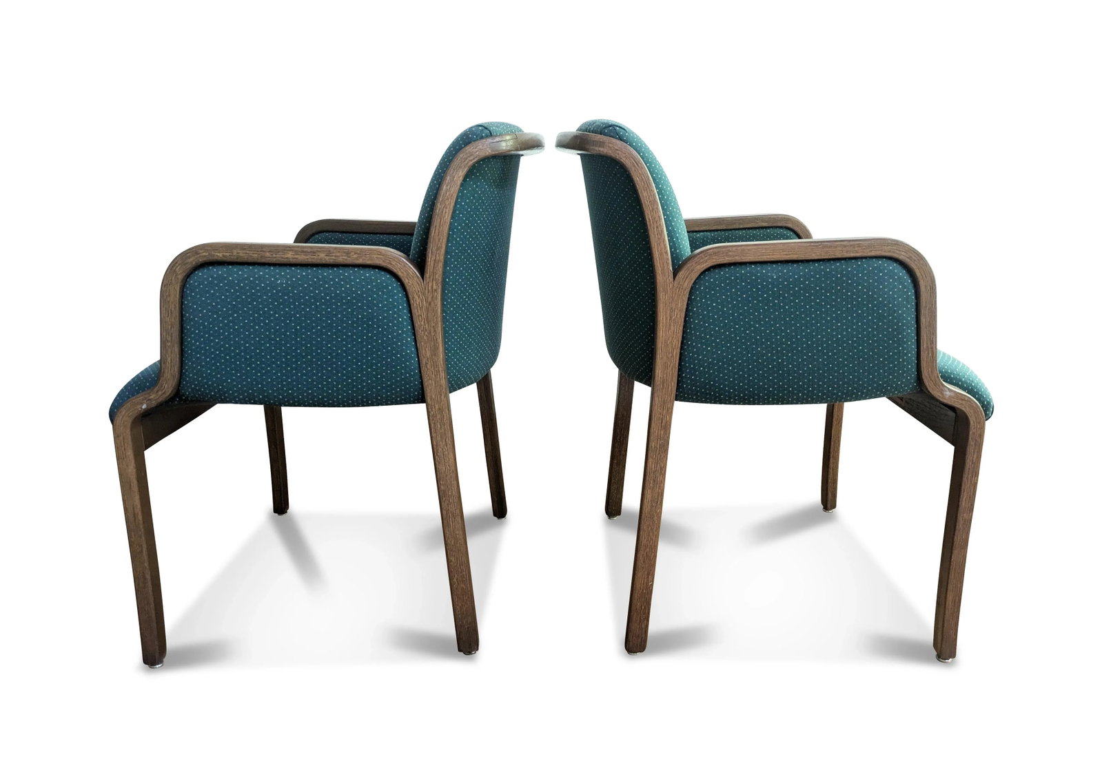 Thonet Bentwood Arm Chairs - A Pair - 5