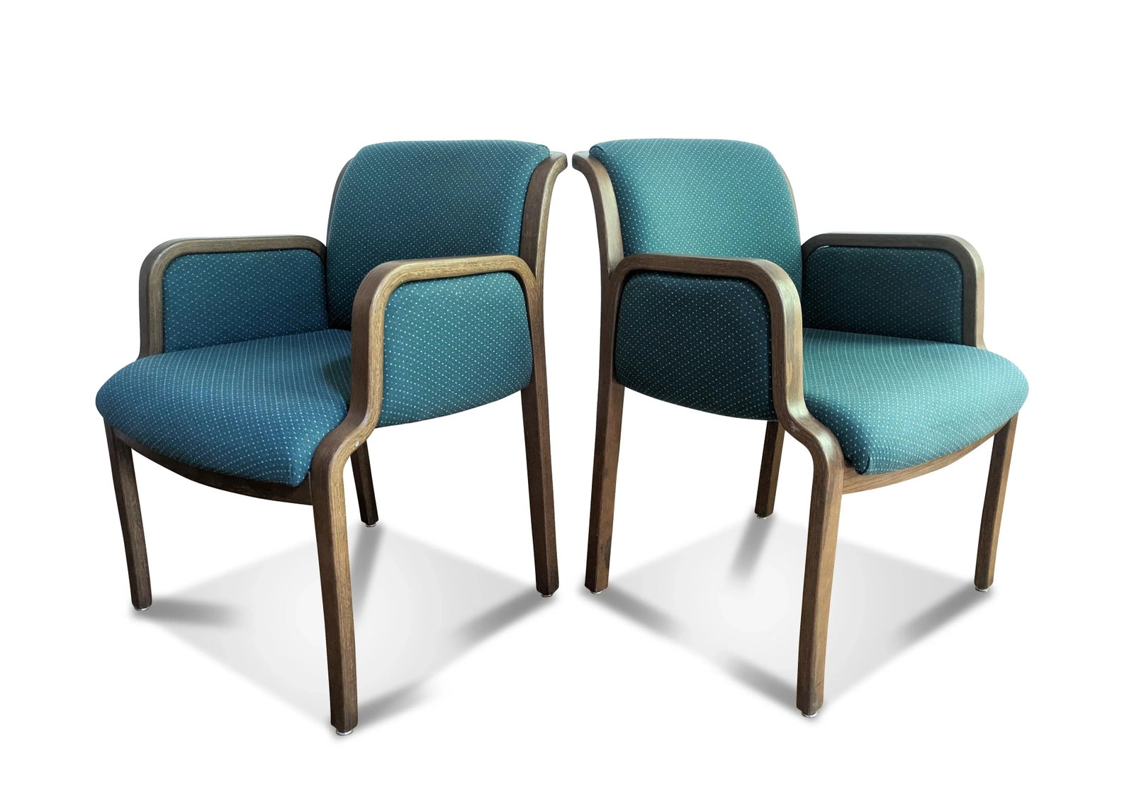 Thonet Bentwood Arm Chairs - A Pair - 6