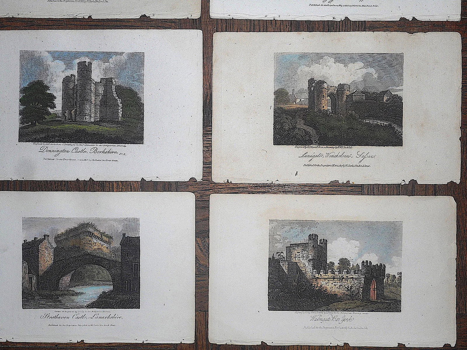 Antique 19th C. Engravings-4"x6.5"- Landscapes & Architectural Views-Set of 12 - 5