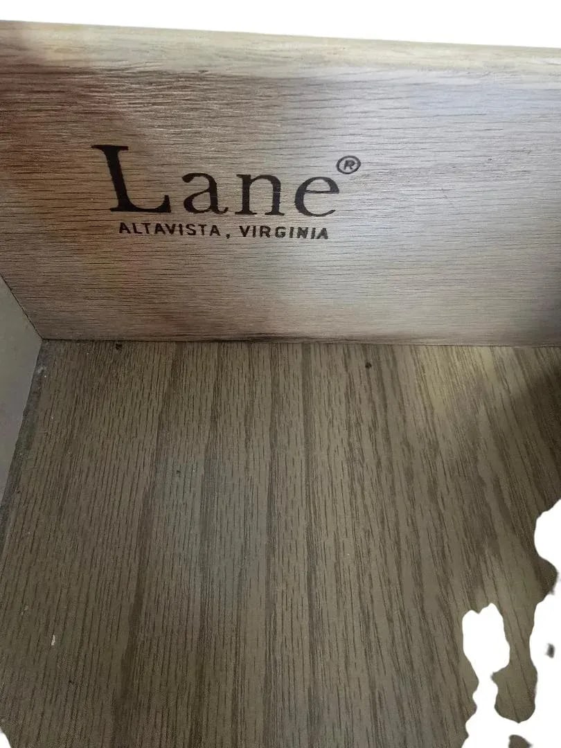 Lane Contemporary Modern Cream 70" Dresser / Wall Mirror - 4