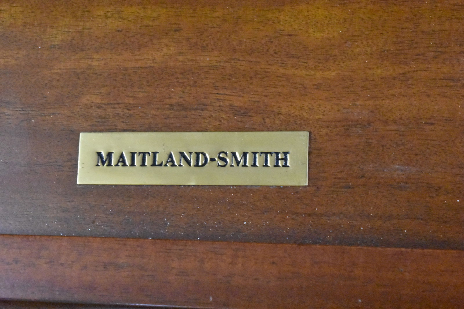 Maitland Smith Crotch Mahogany Ball & Claw Foot Slant Front Secretary - 12