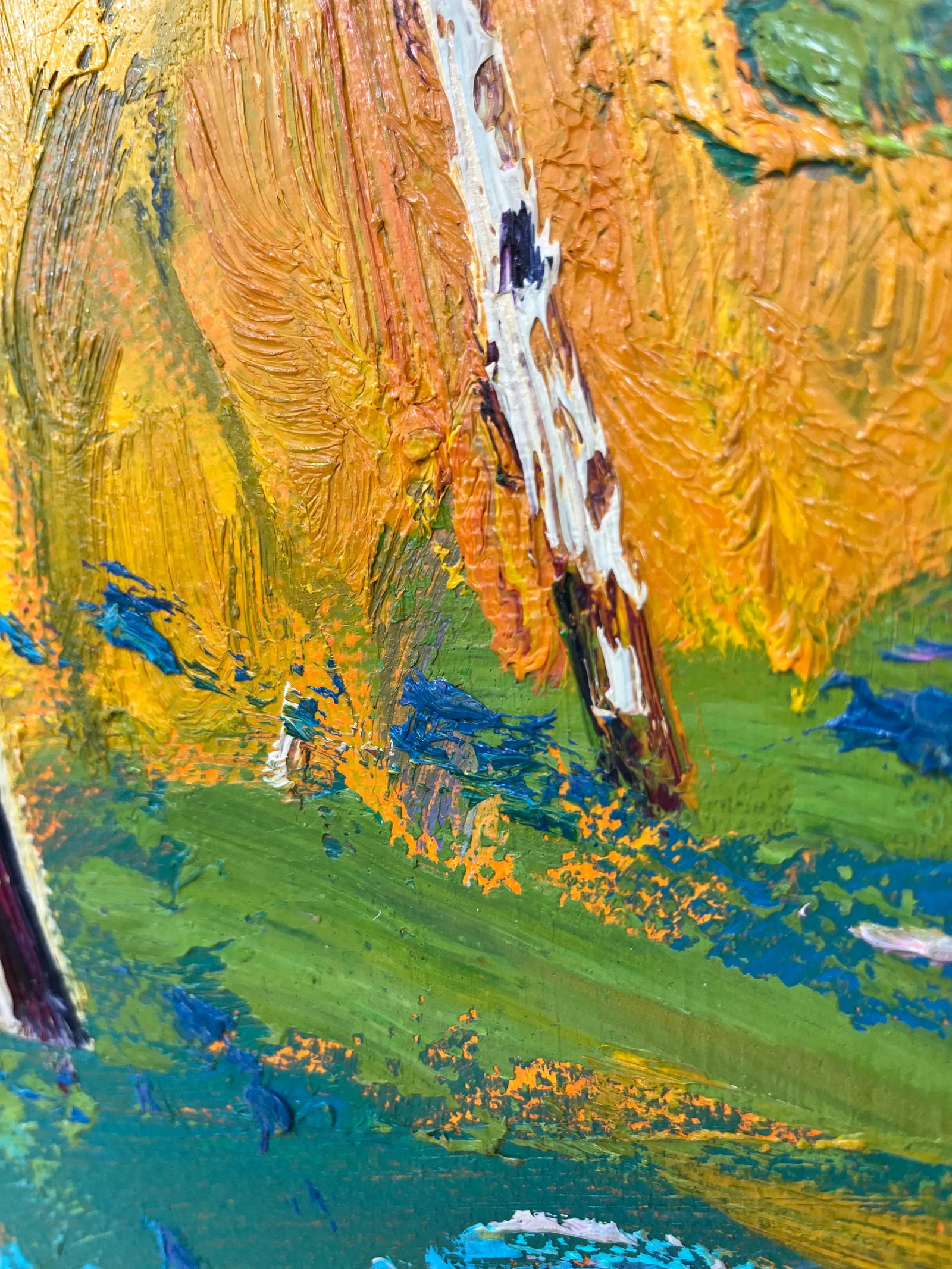 Impressionistic Landscape Original Oil Painting - 10