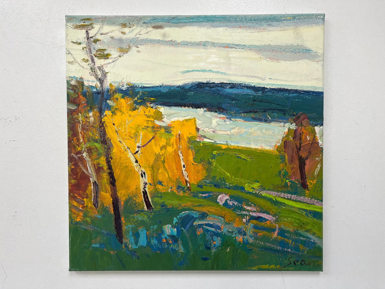 Impressionistic Landscape Original Oil Painting - 2