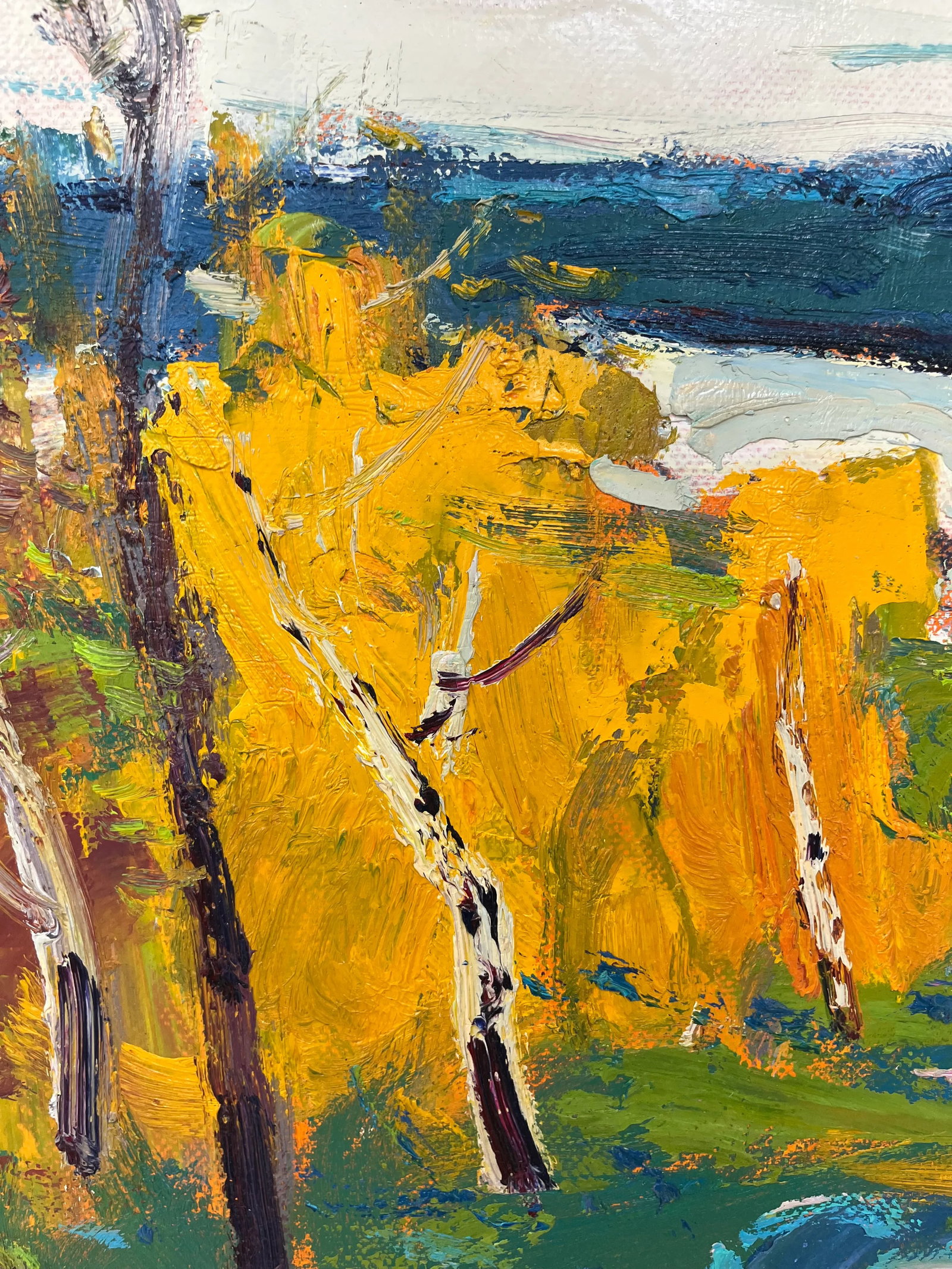 Impressionistic Landscape Original Oil Painting - 7