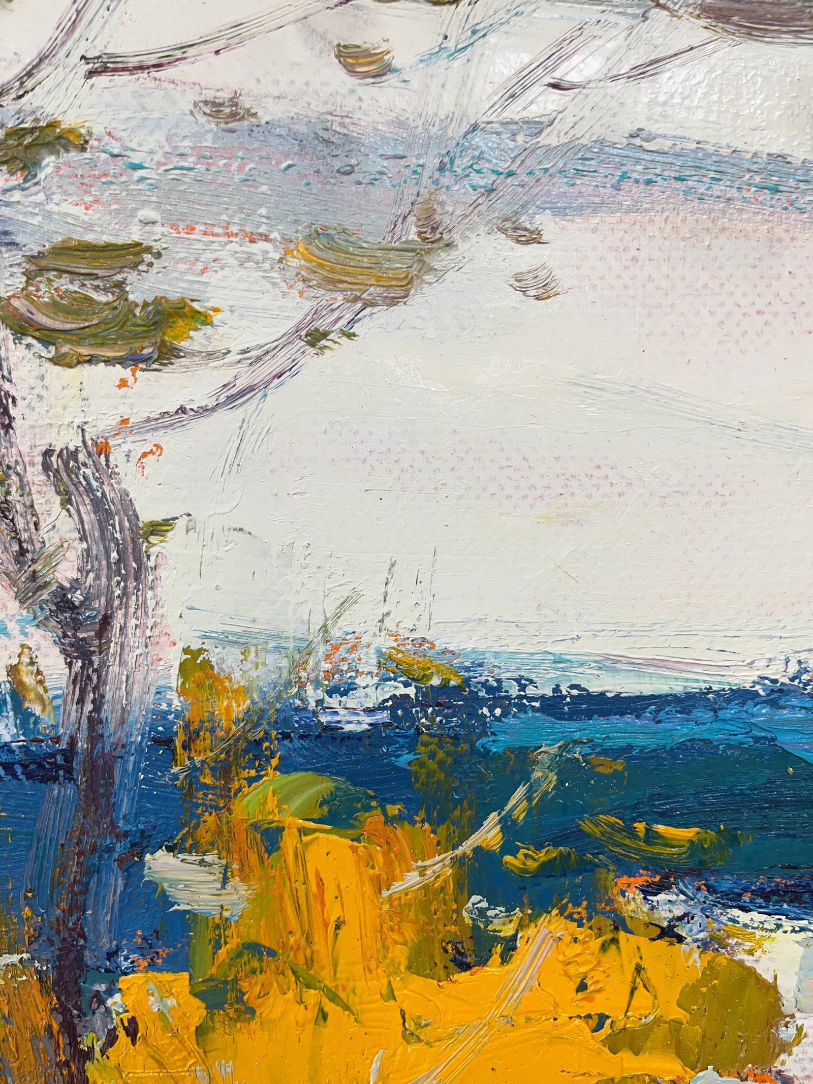 Impressionistic Landscape Original Oil Painting - 8