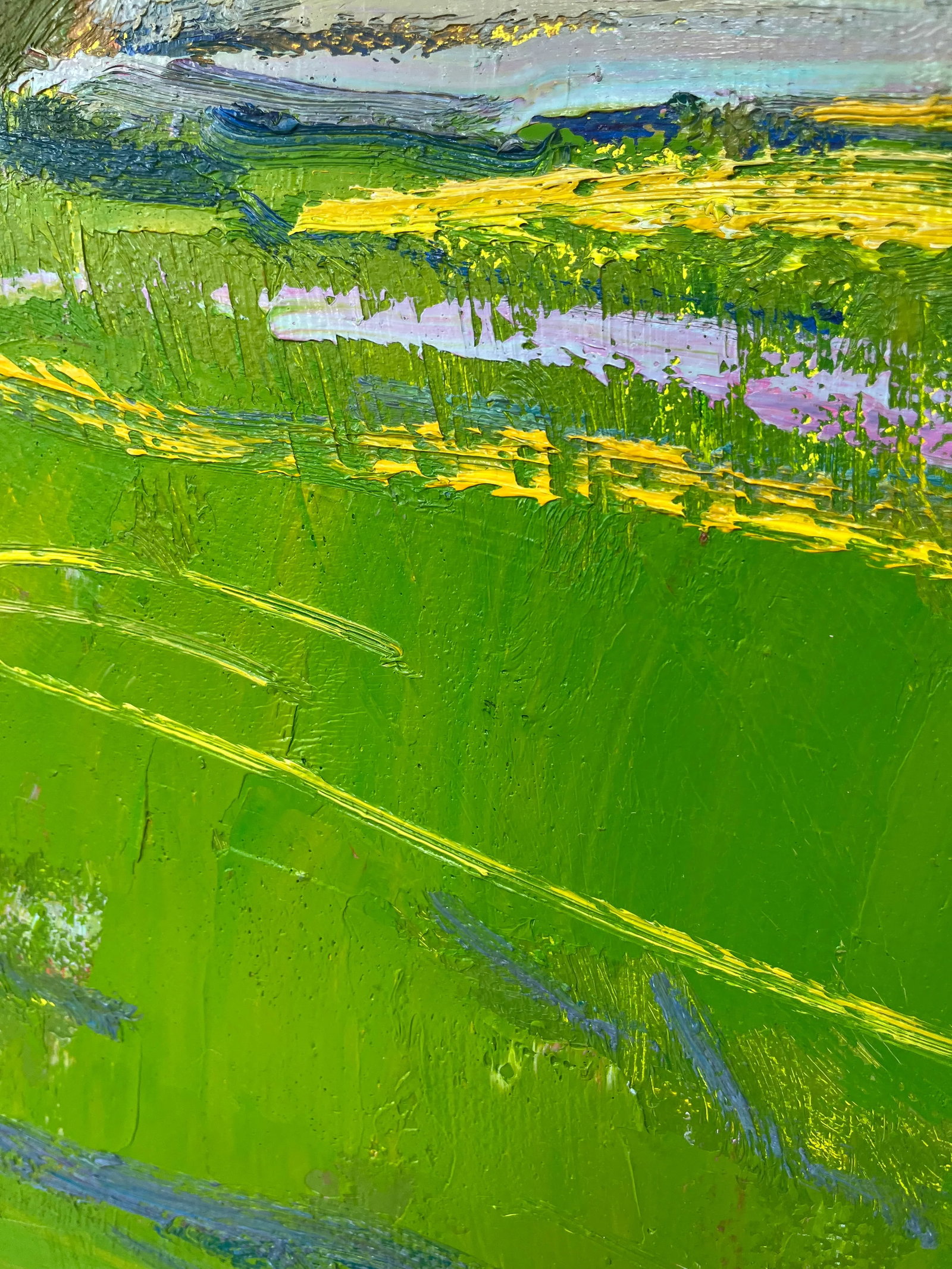 Impressionistic Landscape Original Oil Painting - 10