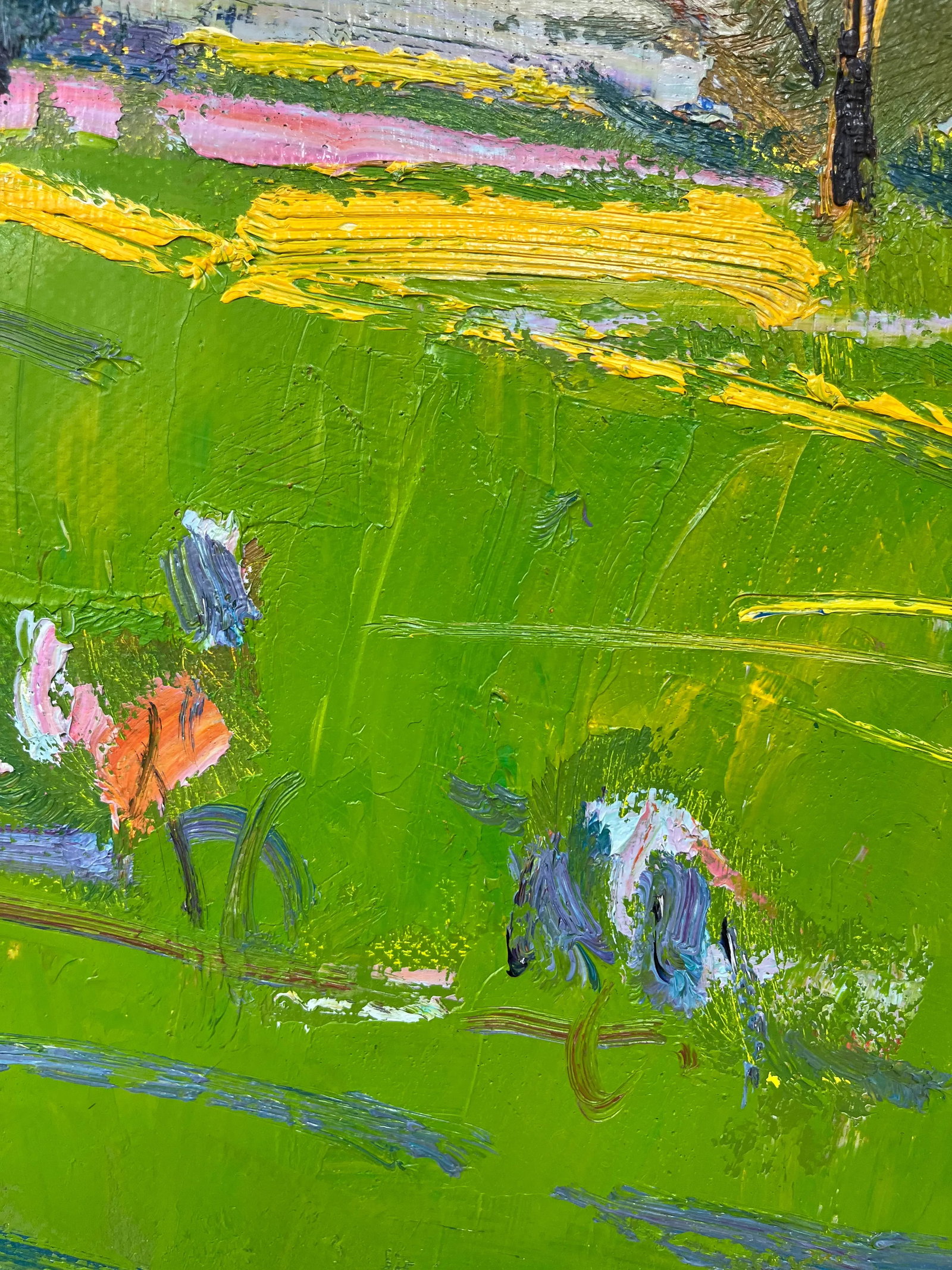 Impressionistic Landscape Original Oil Painting - 12