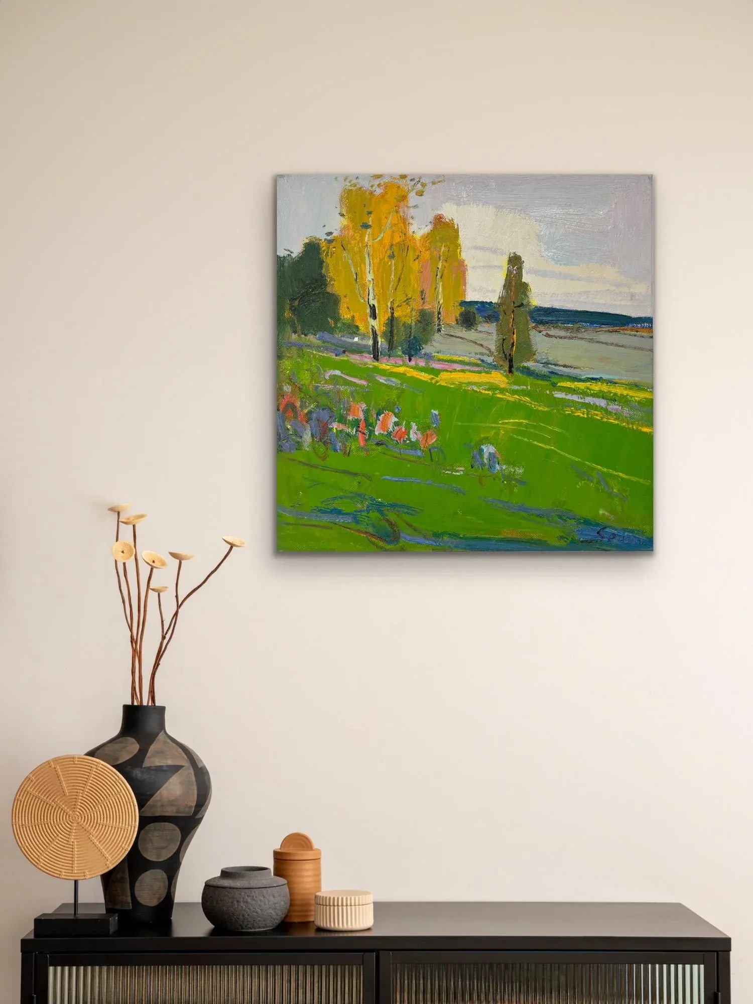 Impressionistic Landscape Original Oil Painting - 3