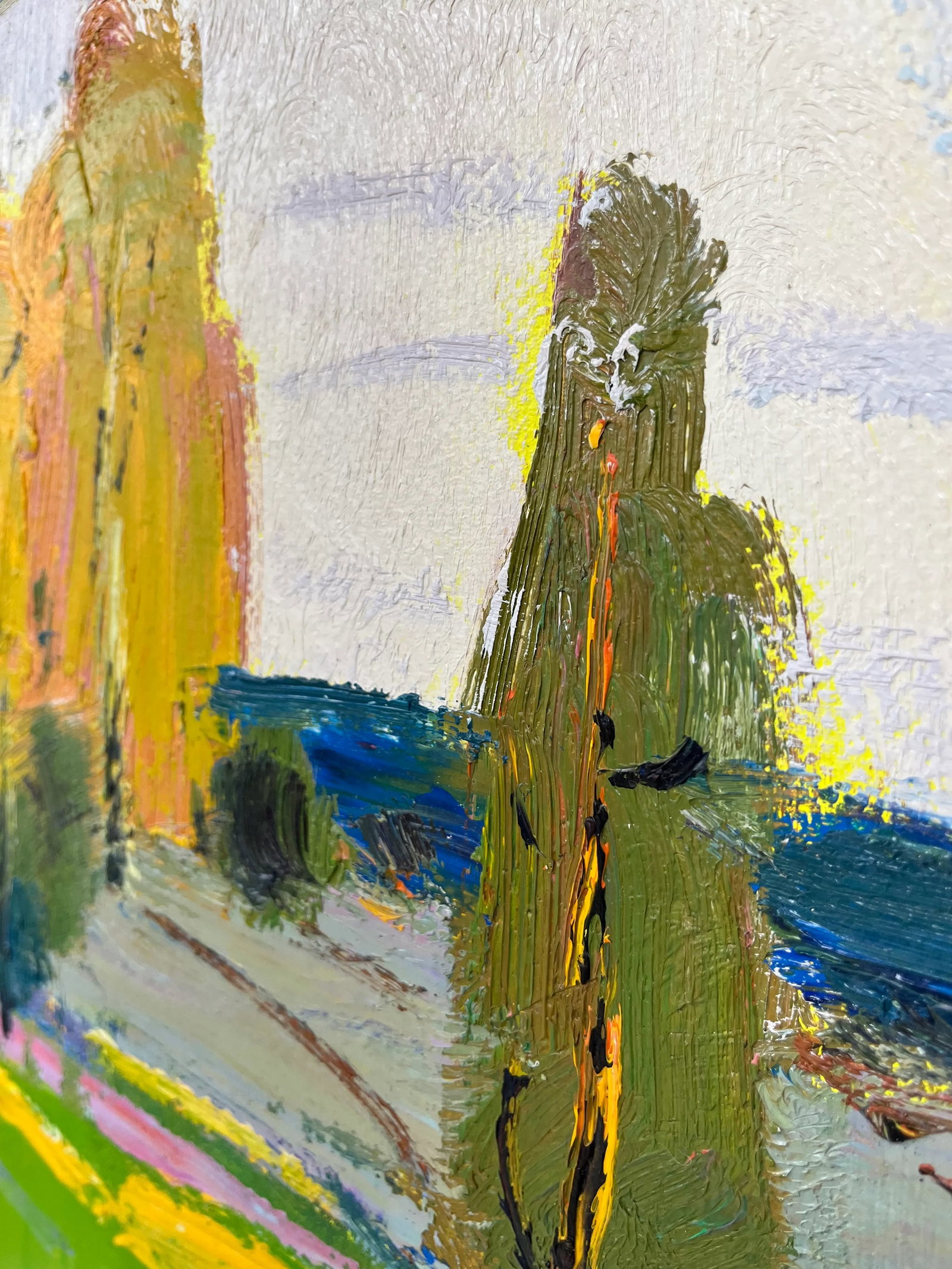 Impressionistic Landscape Original Oil Painting - 7