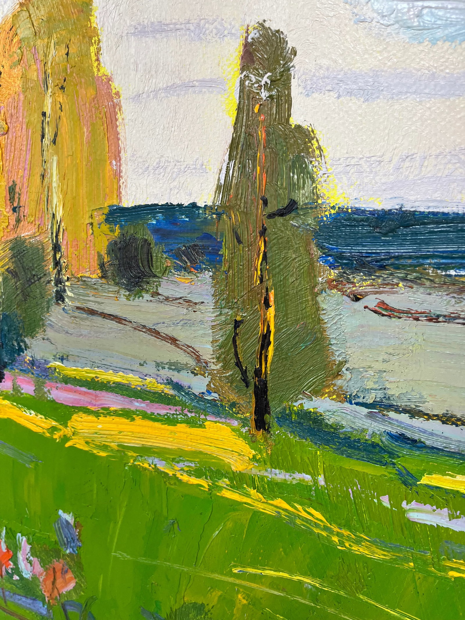 Impressionistic Landscape Original Oil Painting - 8