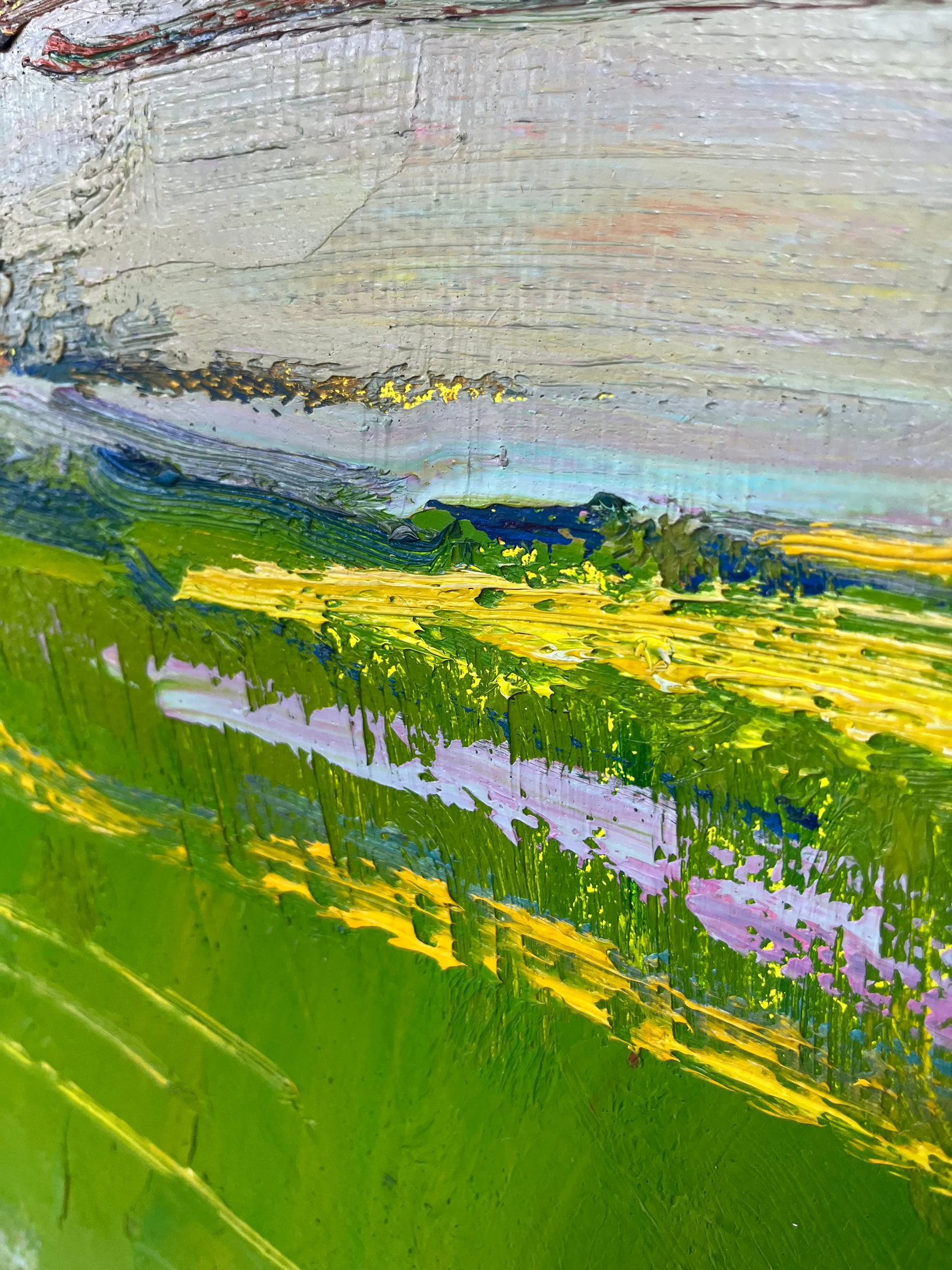 Impressionistic Landscape Original Oil Painting - 9