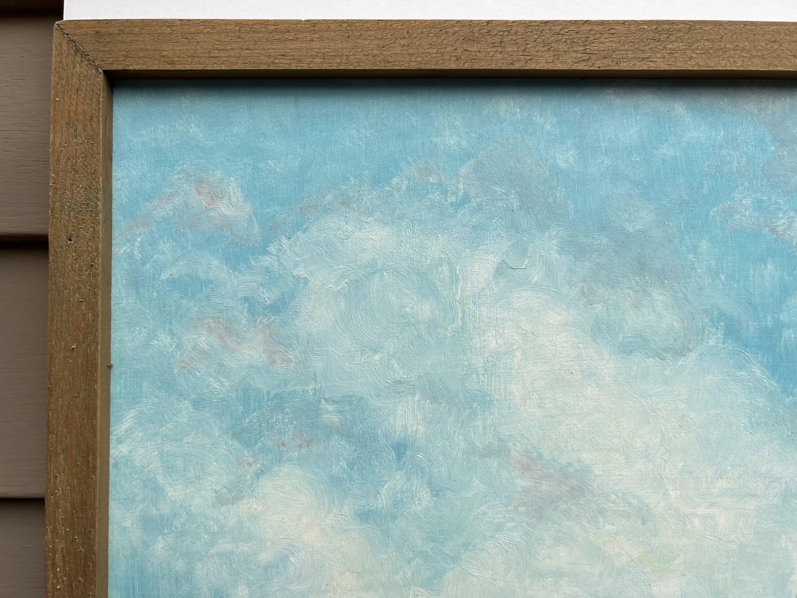 Vintage 1991 Oil Painting on Boards, Seascape, Lugger 1709, Signed, Dated Framed - 5