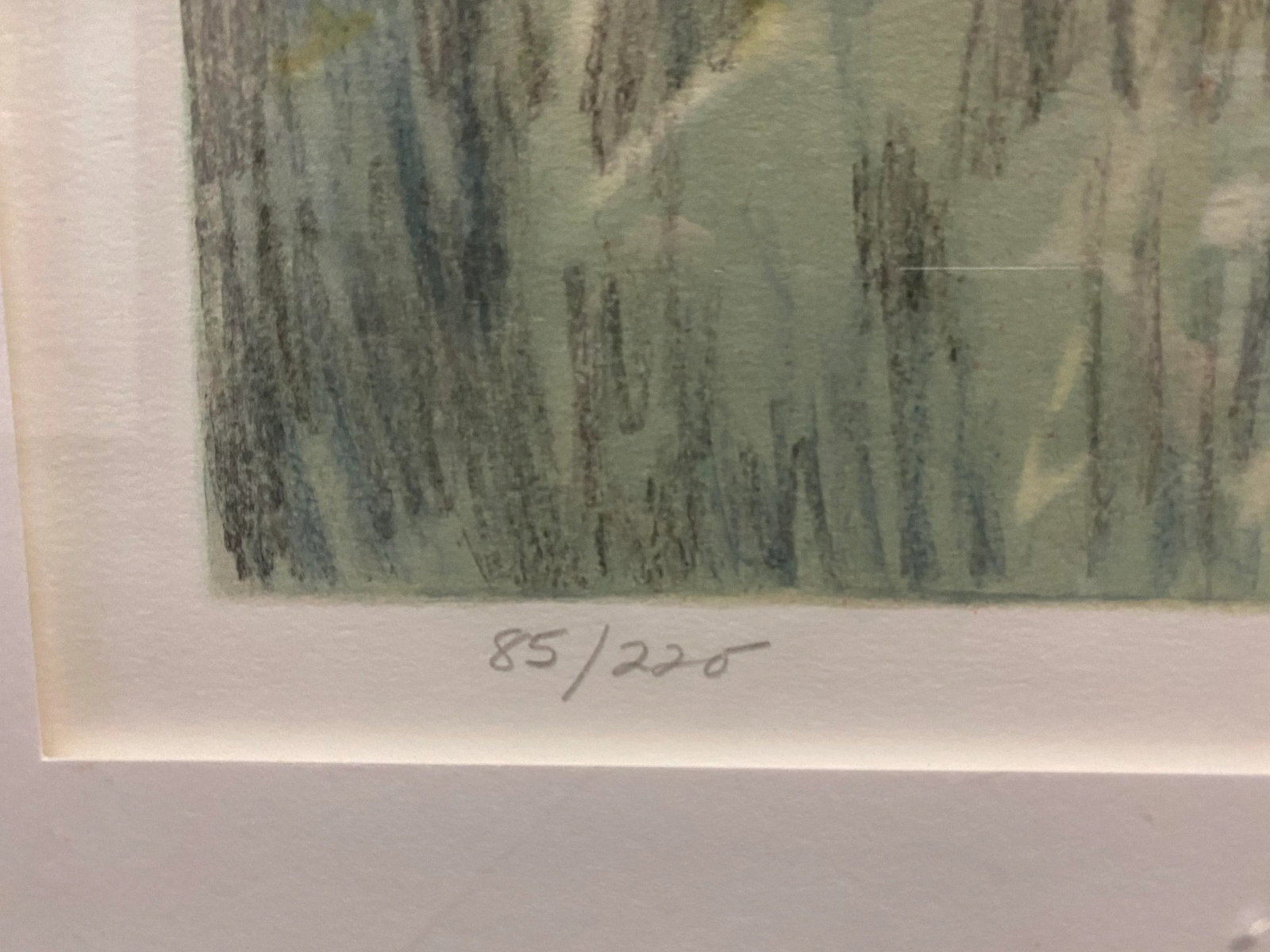Carson Gladson Large Landscape on Paper, 1980s - Framed - 5