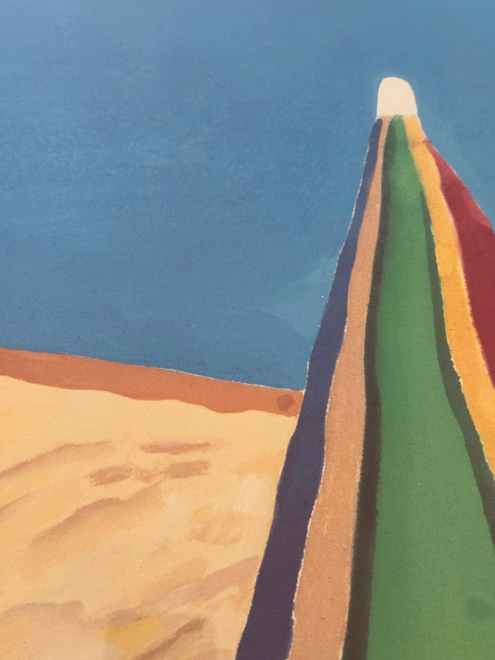 1988 David Hockney Exhibition Poster, Framed - 9
