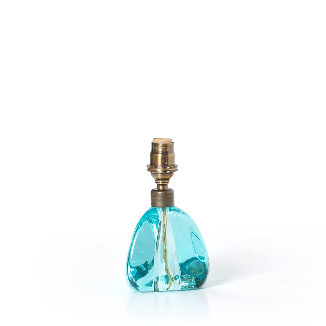 Murano Style Glass Seguso Lamp - Blue - 2