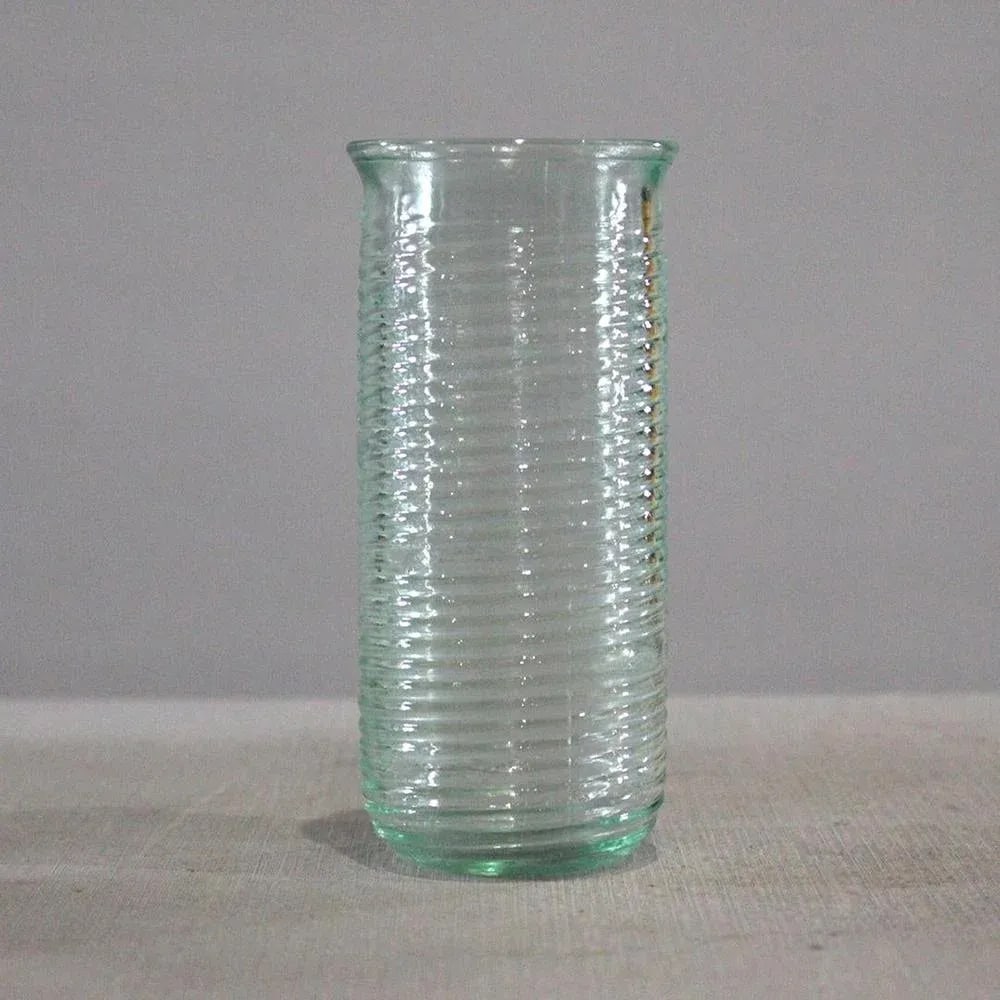 Modern Italian Venician Green Glass Decanter and Glasses - Set of 7 - 4