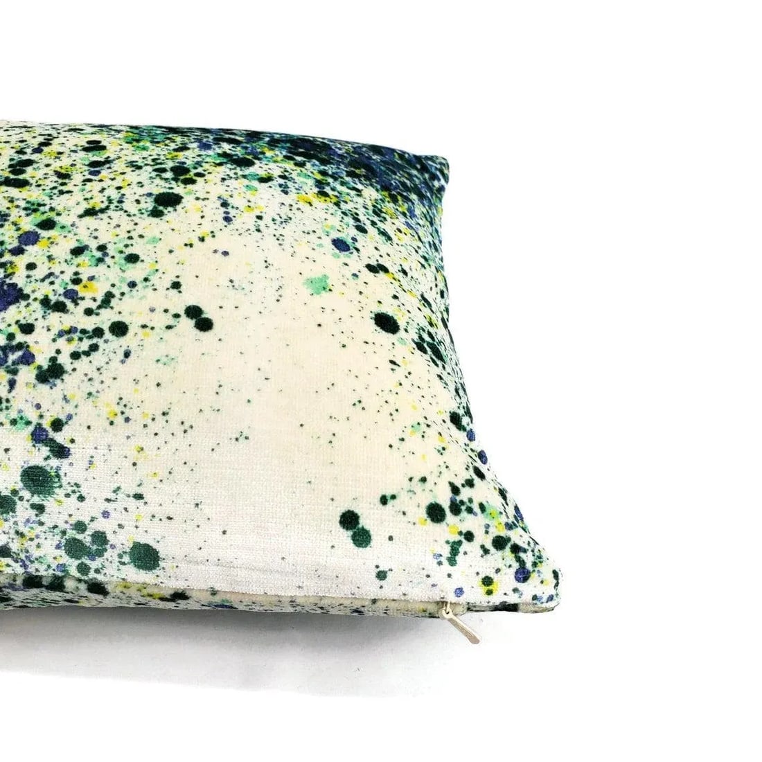 Highland Court Bellatrix in Aegean Lumbar Pillow Cover - 12" X 20" Green, Blue, Yellow and White Spl - 3