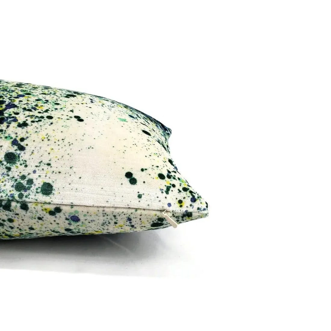 Highland Court Bellatrix in Aegean Lumbar Pillow Cover - 12" X 20" Green, Blue, Yellow and White Spl - 4