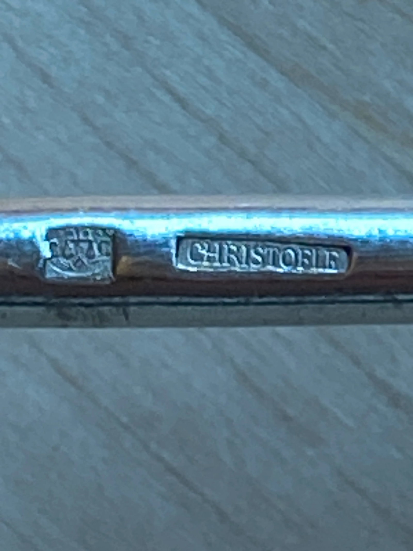 Vintage Christofle Silverplate Knife Rests- Set of 6 - 9