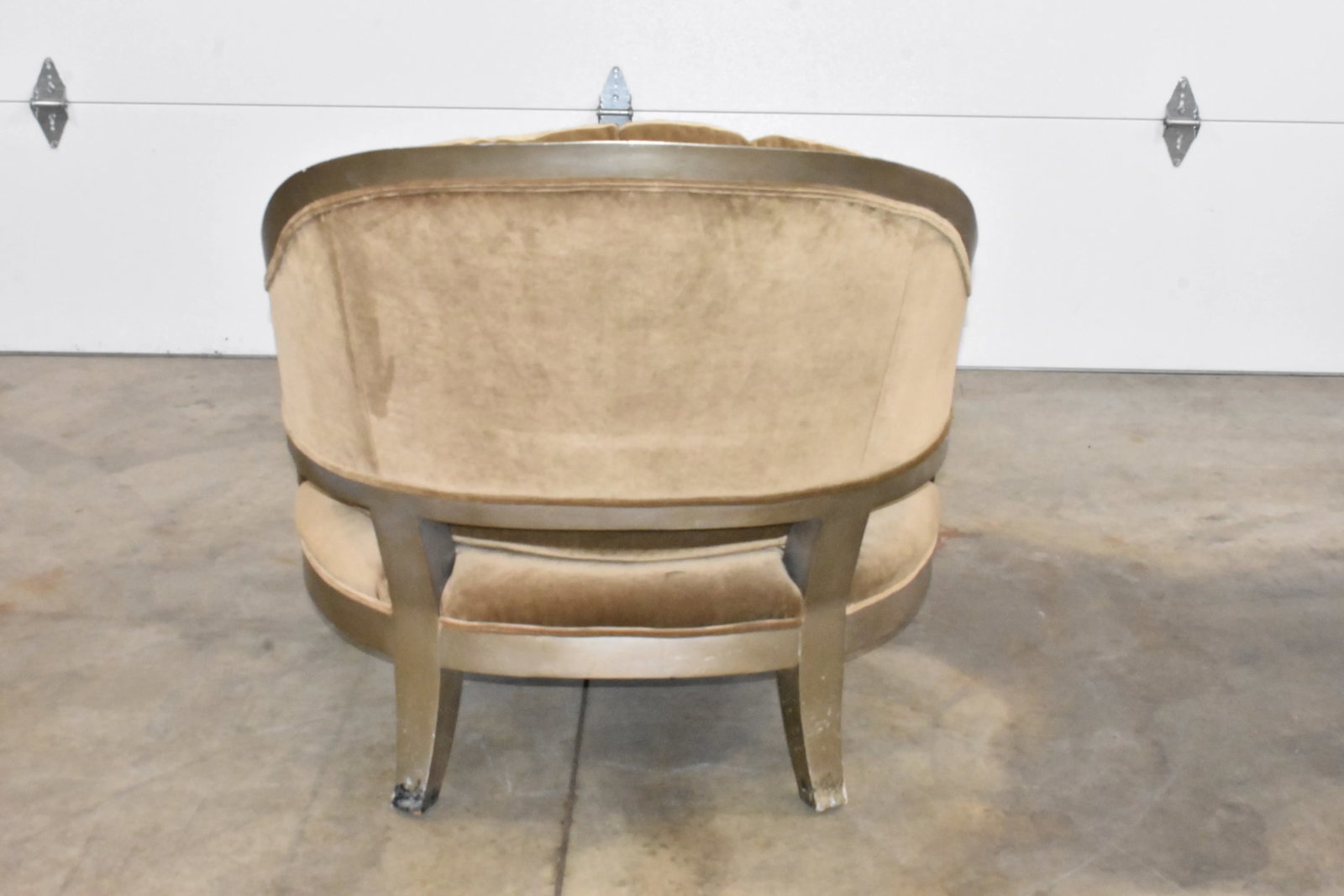 Marge Carson Extra Wide Curved Arm Accent Chair - 5