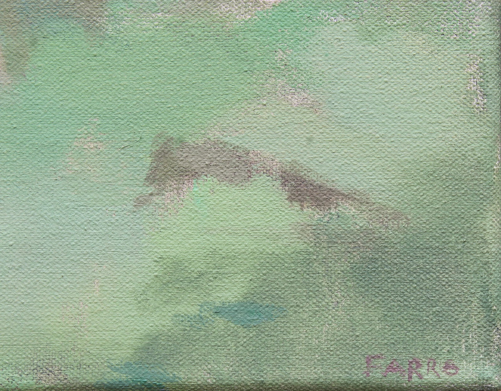 Deer Oil Painting, Contemporary Painting on Canvas by Michelle Farro - 7