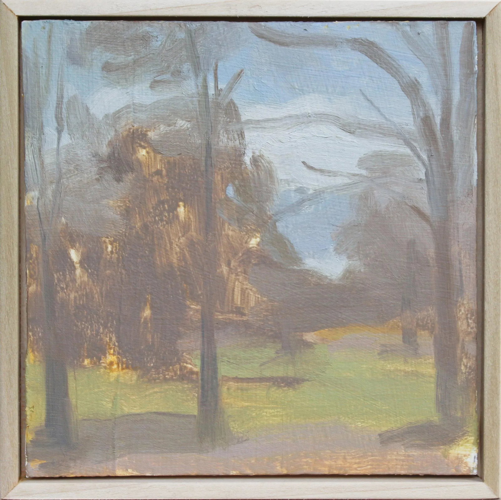 Framed Dreamy Landscape Painting by Michelle Farro - 11