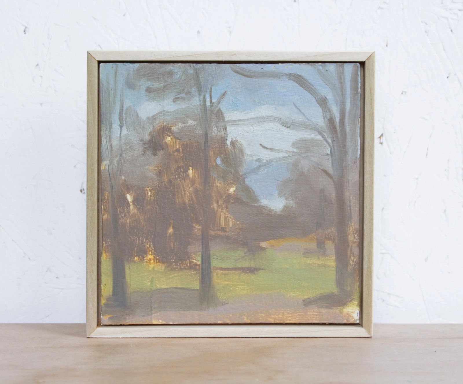 Framed Dreamy Landscape Painting by Michelle Farro - 3
