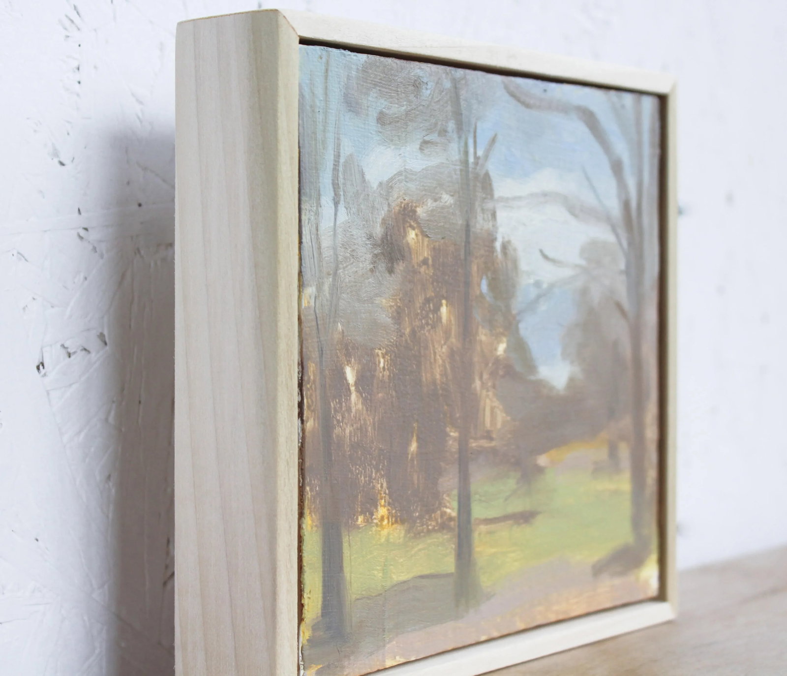 Framed Dreamy Landscape Painting by Michelle Farro - 4