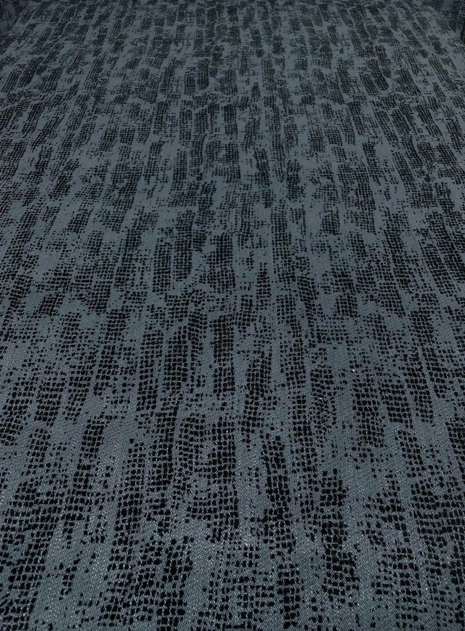 Lee Jofa Verse - Modern. Blue/Black Designer Upholstery Fabric - 5.5 Yards - 2