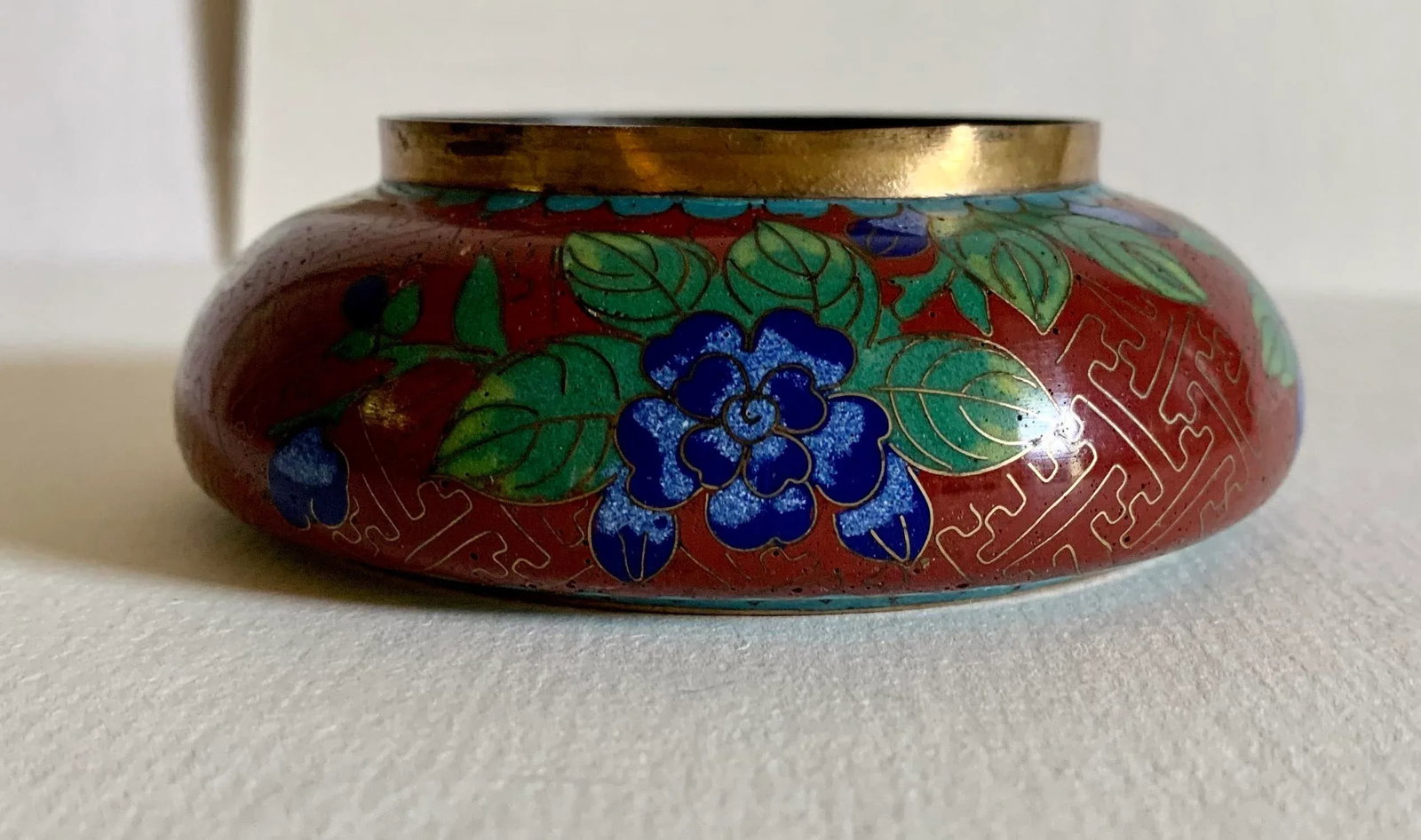 Vintage Cloisonne Trinket Dishes and Bowl - Collection of 4 - 9