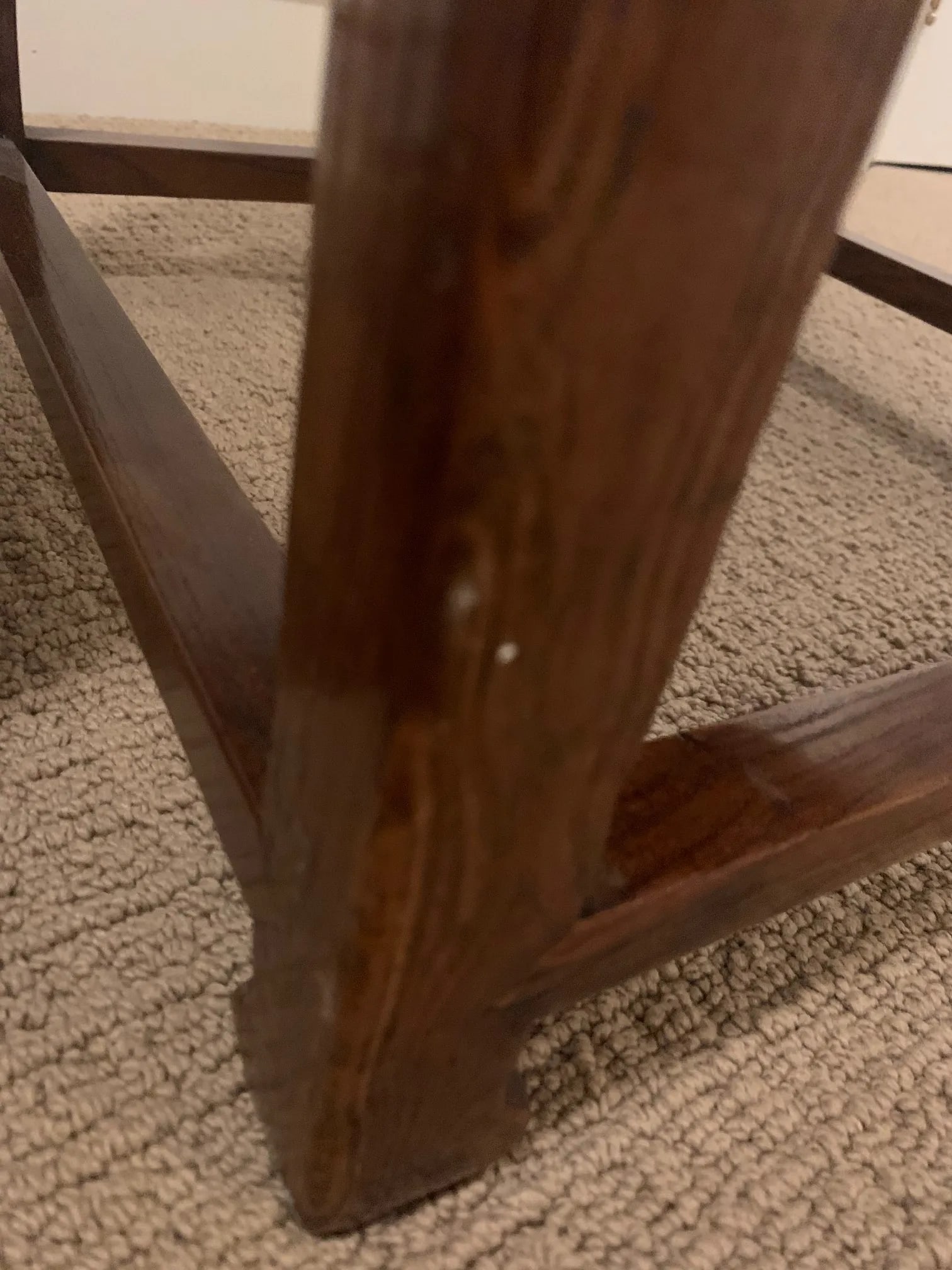 Pair of Chinese Stools With Woven Rattan Top - 9