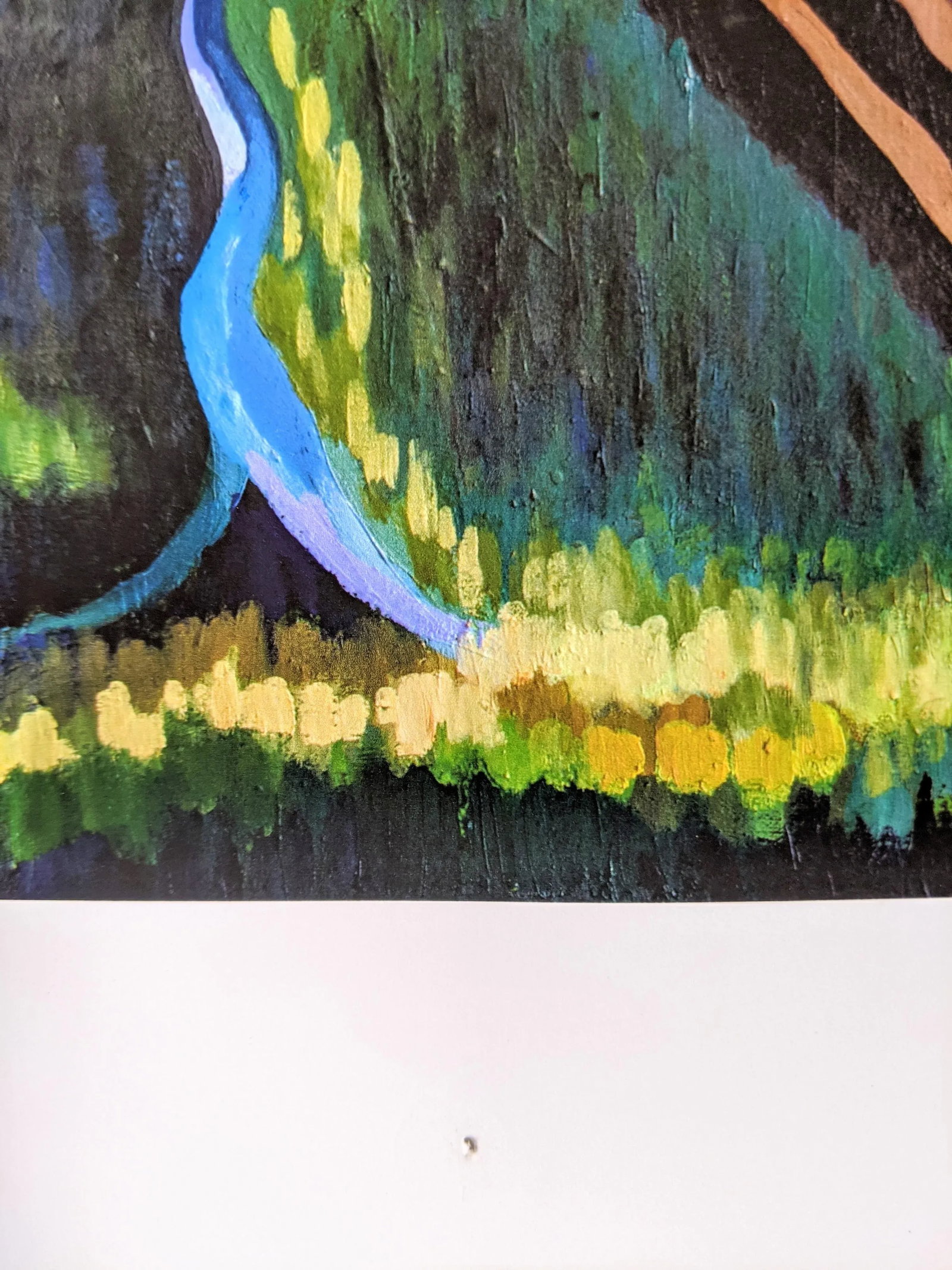Abstract Expressionist Landscape Print - 3