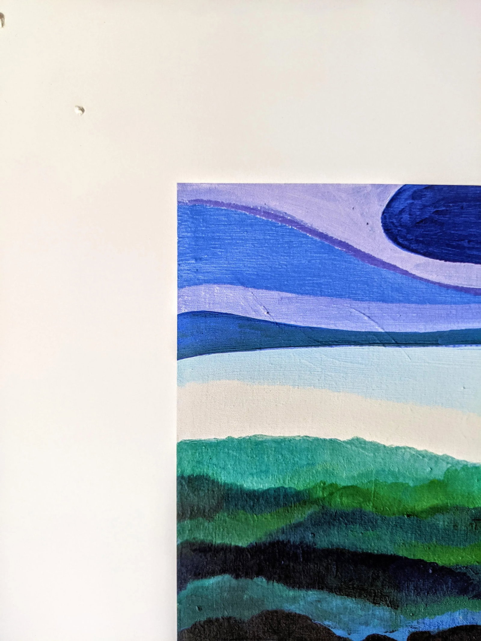 Abstract Expressionist Landscape Print - 5